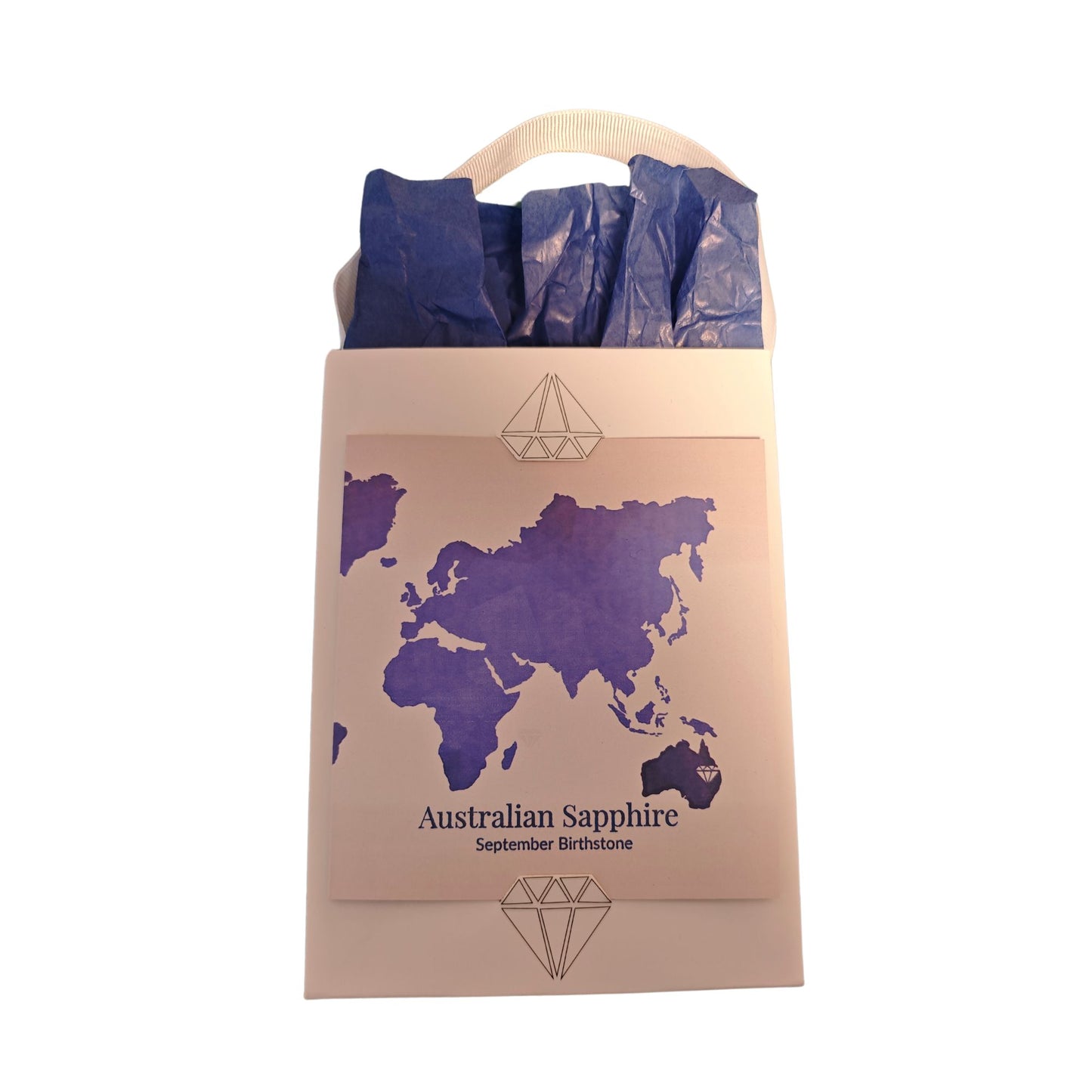 Sapphire Jewellery in Sterling Silver – Handcrafted Natural Gemstone