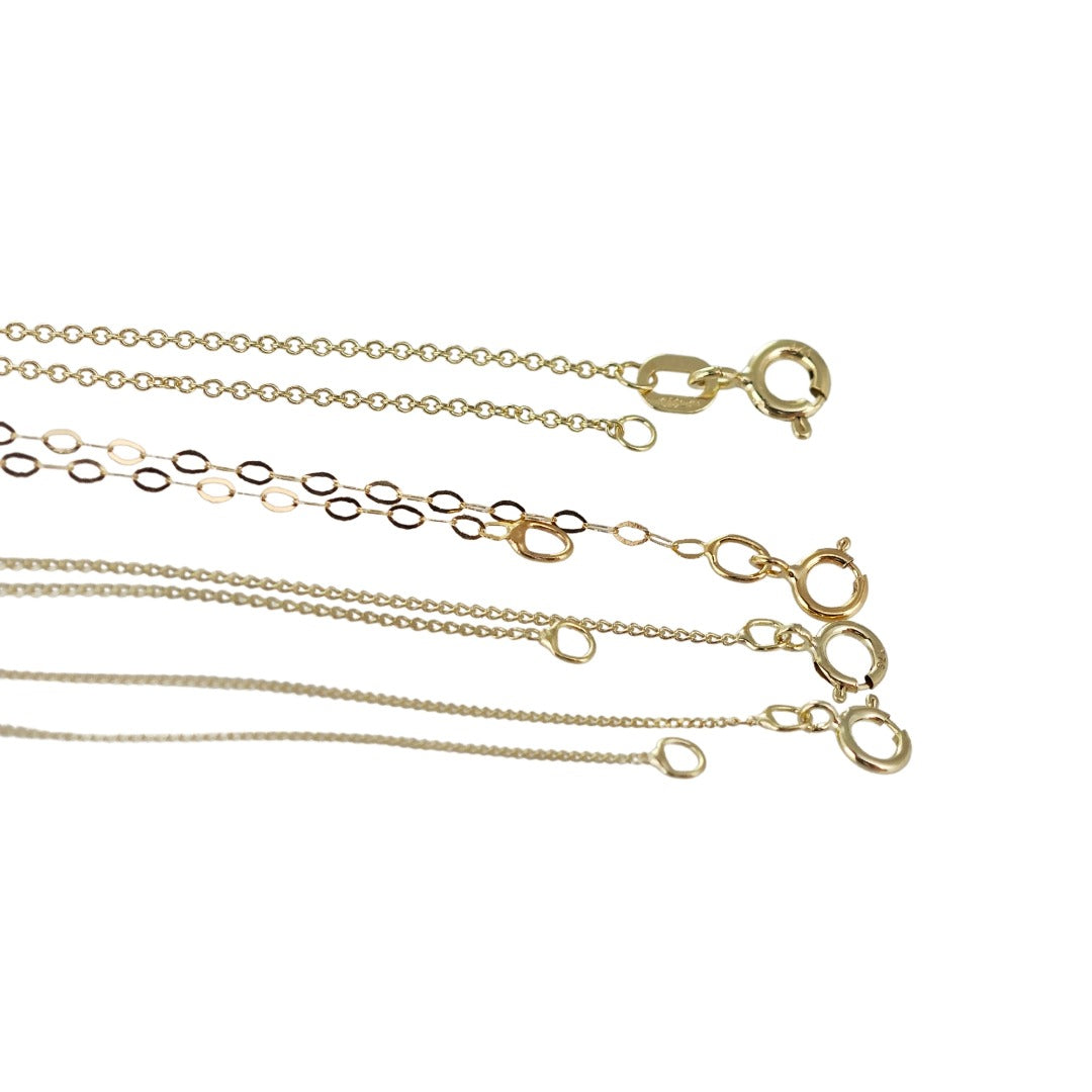 White Topaz Set Pendant and Earrings 9ct Yellow Gold Infinity Loop