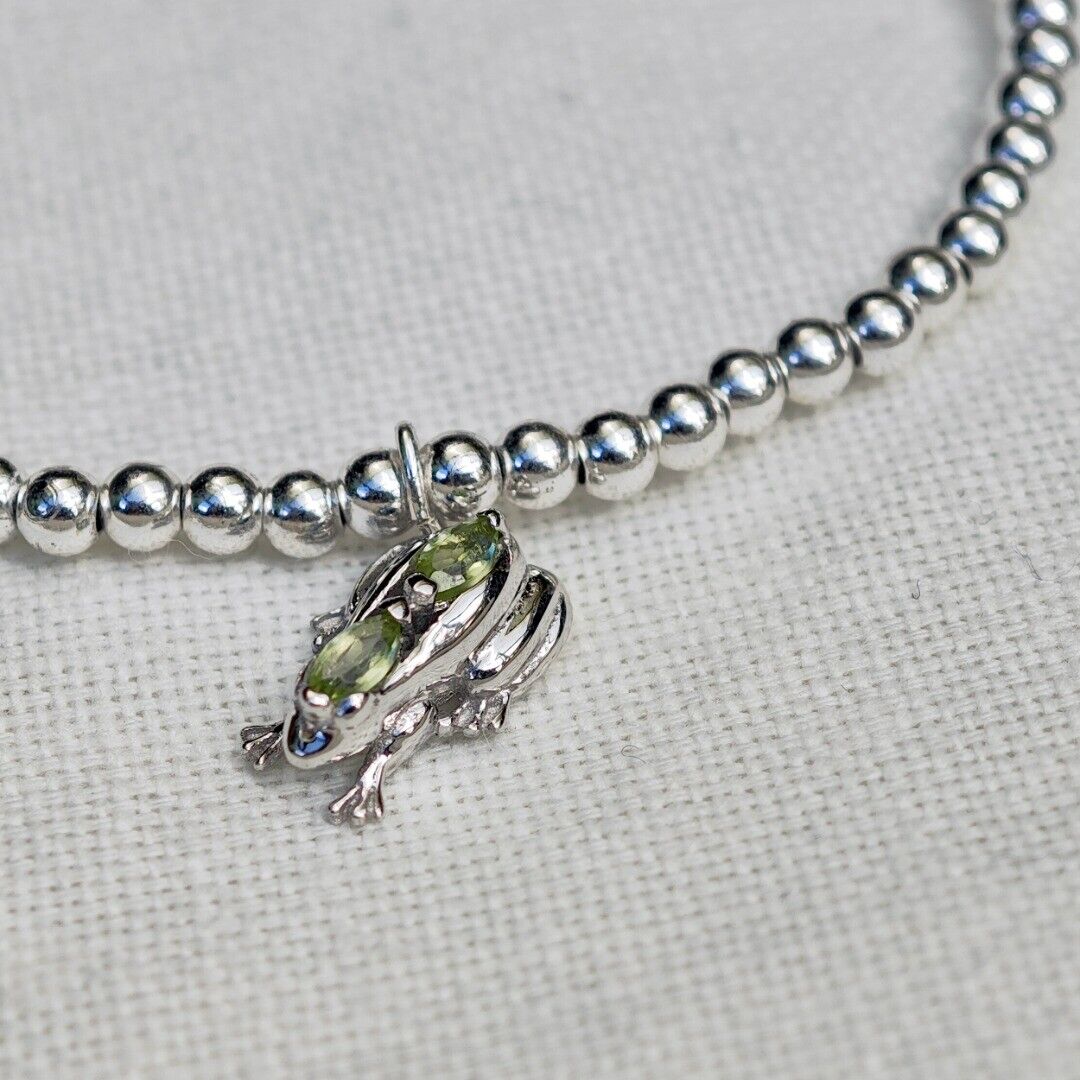 peridot silver jewellery image 9