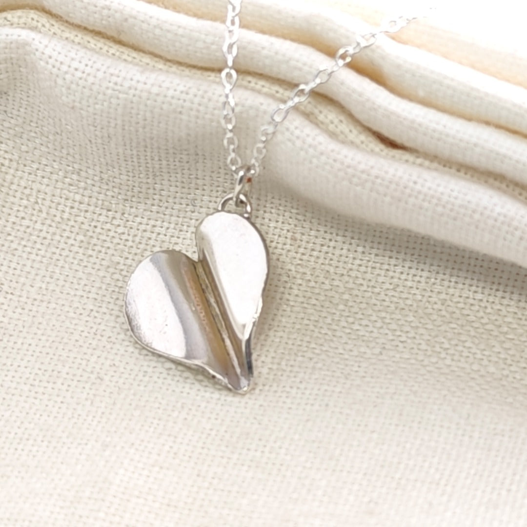 Sterling Silver Heart Necklace