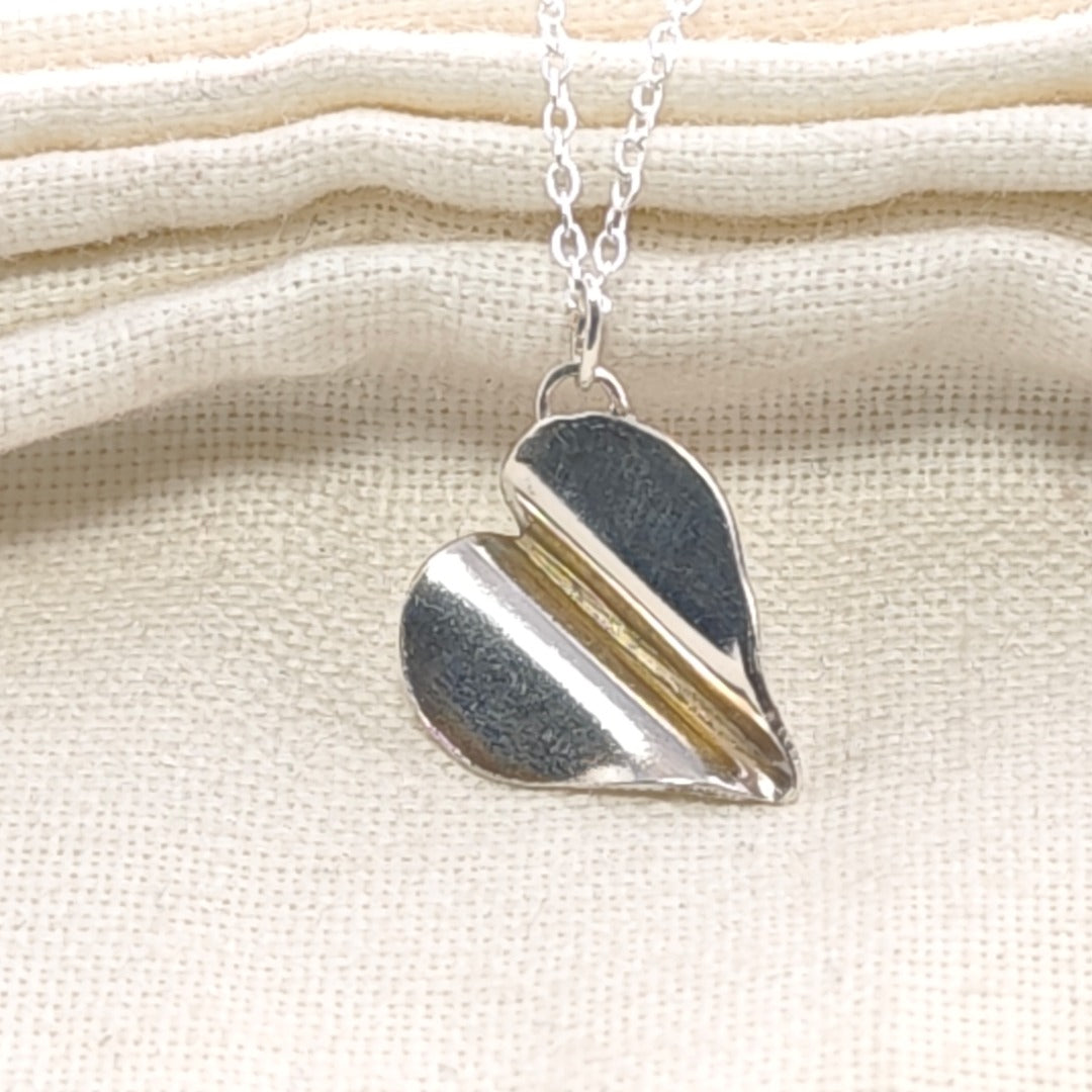 Sterling Silver Heart Necklace