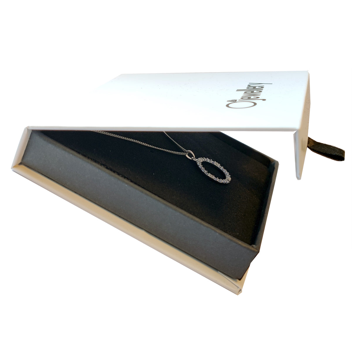 Tanzanite Necklace in Sterling Silver – Presented in Gift-Ready Packaging
