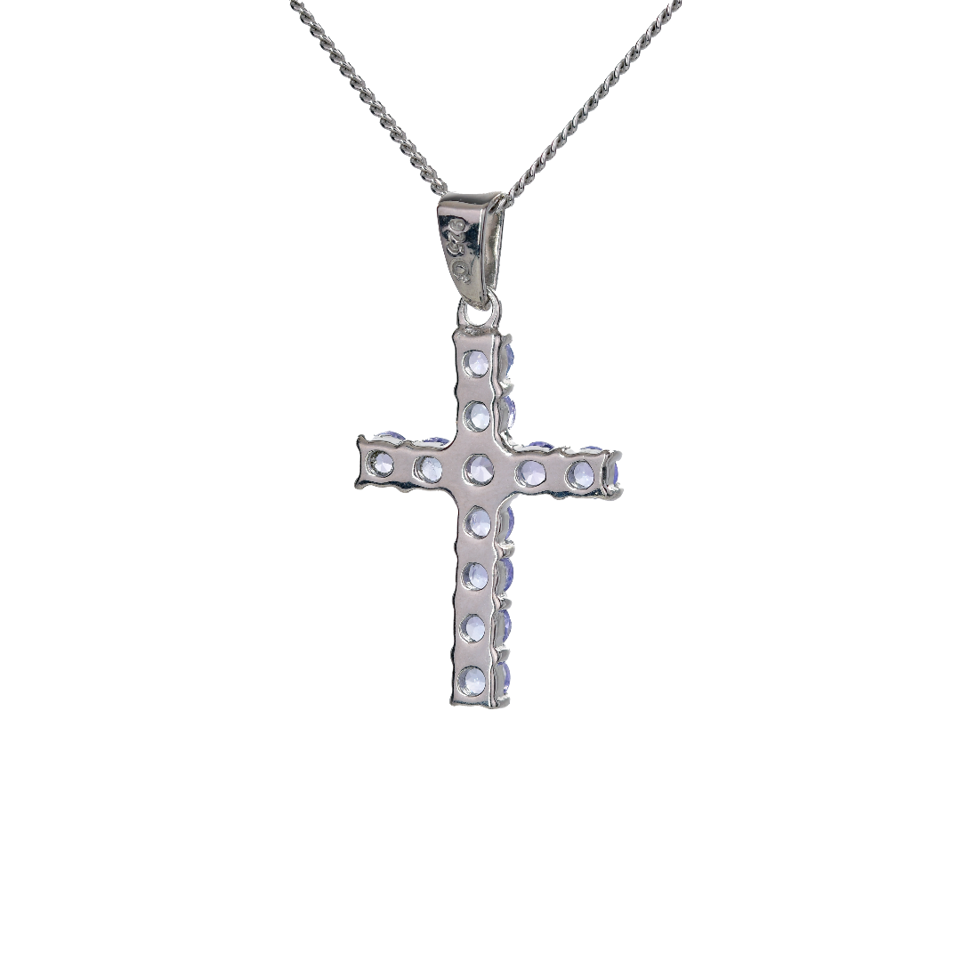Tanzanite Necklace in Sterling Silver – Perfect Gift for Her