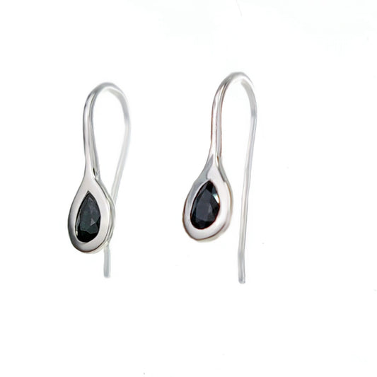 Sapphire Earrings in – Handcrafted Natural Gemstone