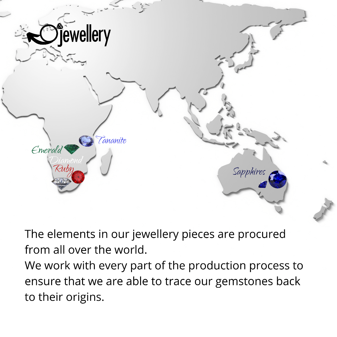 Sapphire Necklace in – Handcrafted Natural Gemstone