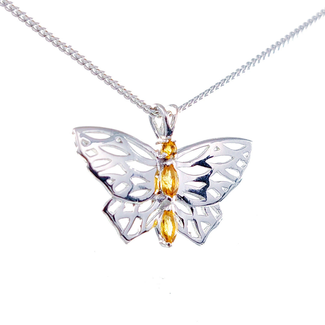 Citrine Necklace in – Presented in Gift-Ready Packaging