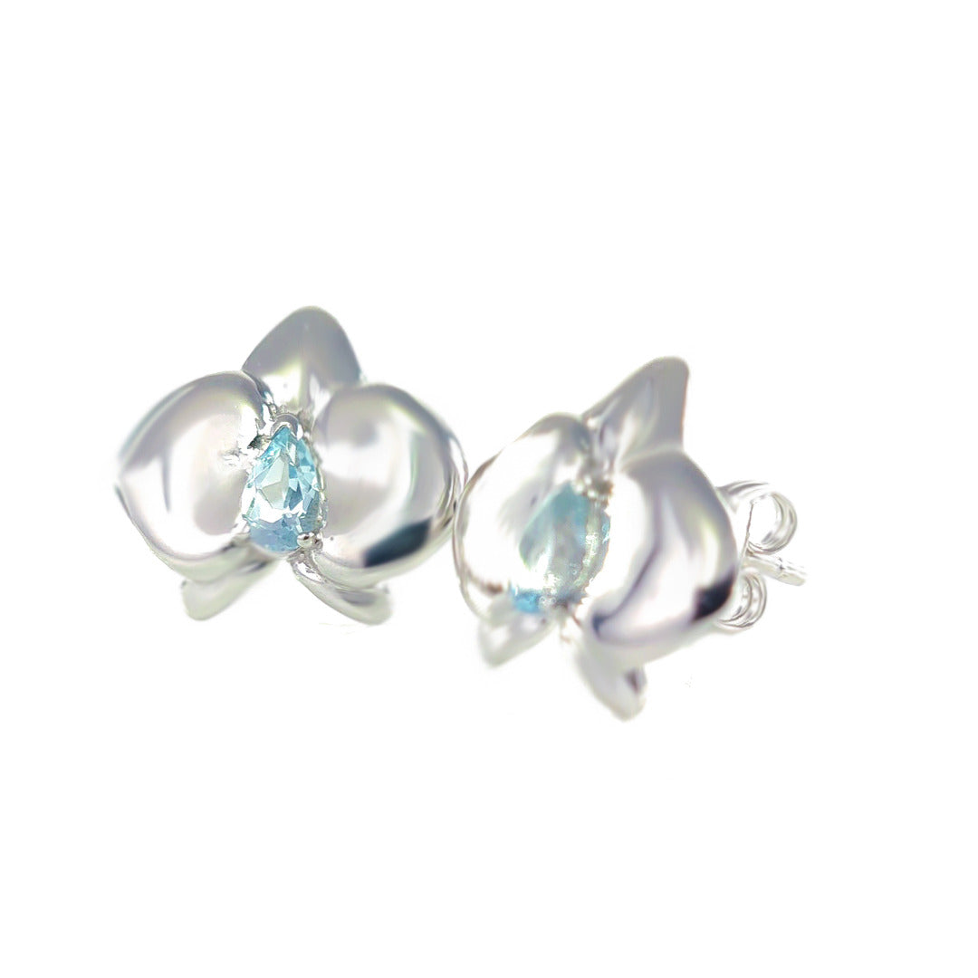 Topaz Earrings in Sterling Silver – Perfect Gift for Her