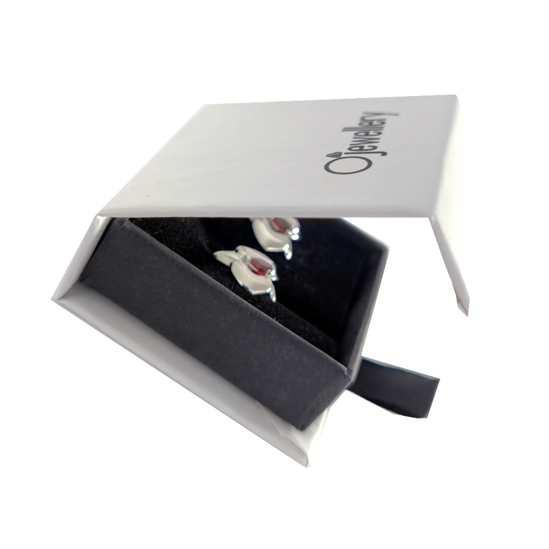 Citrine Earrings in Sterling Silver – Presented in Gift-Ready Packaging