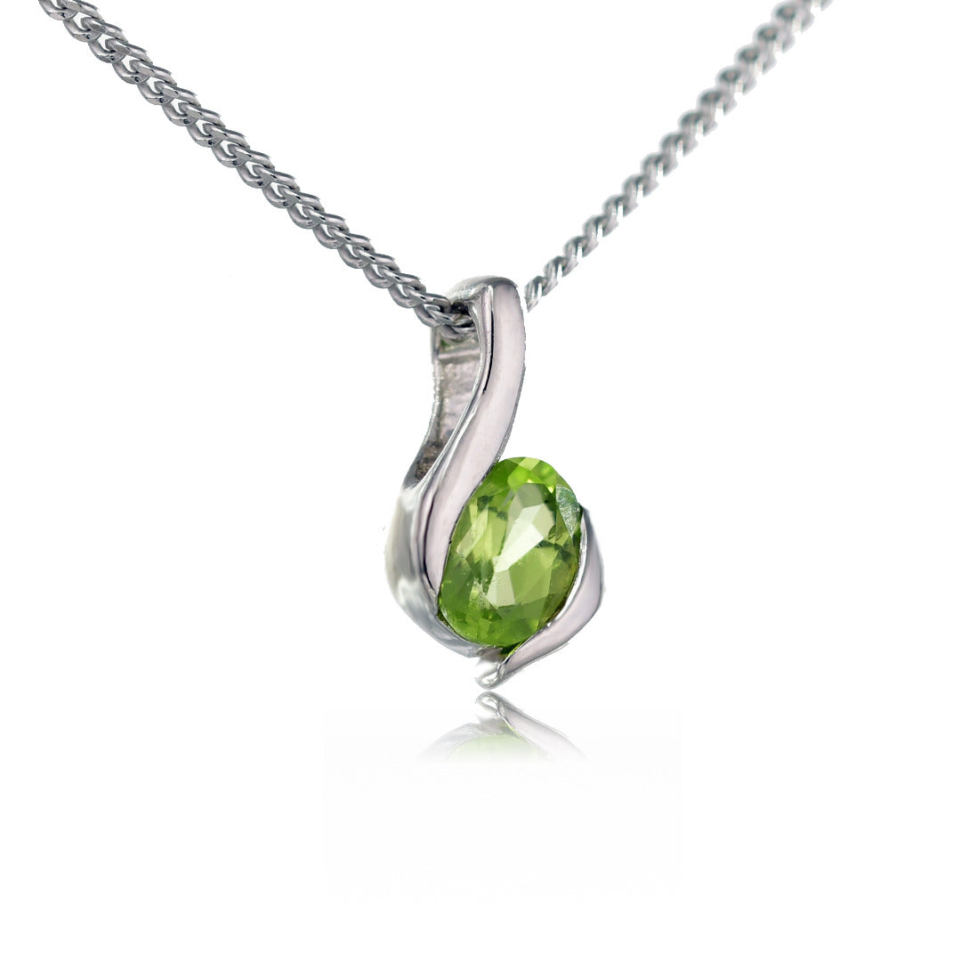 Peridot Jewellery in Sterling Silver – Presented in Gift-Ready Packaging