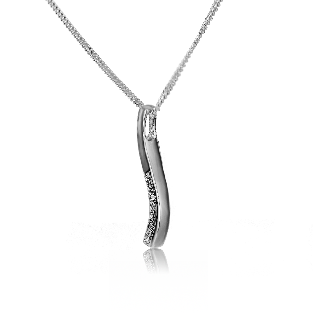 Necklace in Sterling Silver – Handcrafted Natural Gemstone