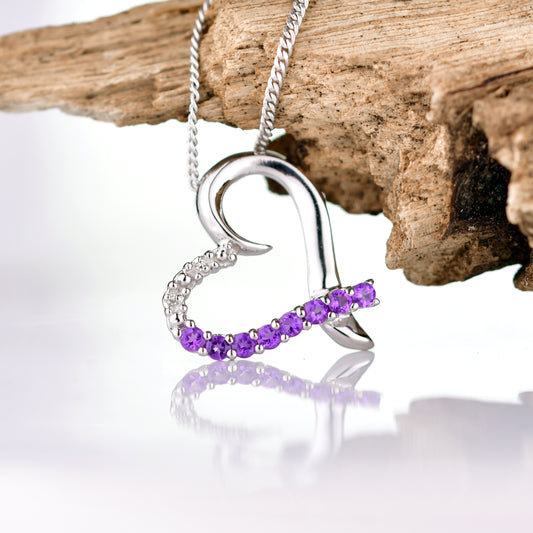 Amethyst Jewellery in Sterling Silver – Handcrafted Natural Gemstone