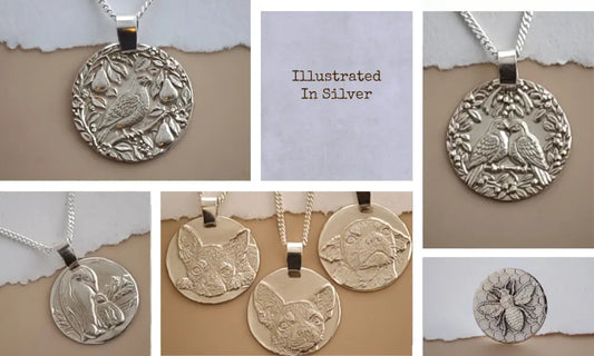 illustrated in silver banner partridge in a pear tree, two turtle doves, manchester bee, chihuahua, Empora penguin and chick