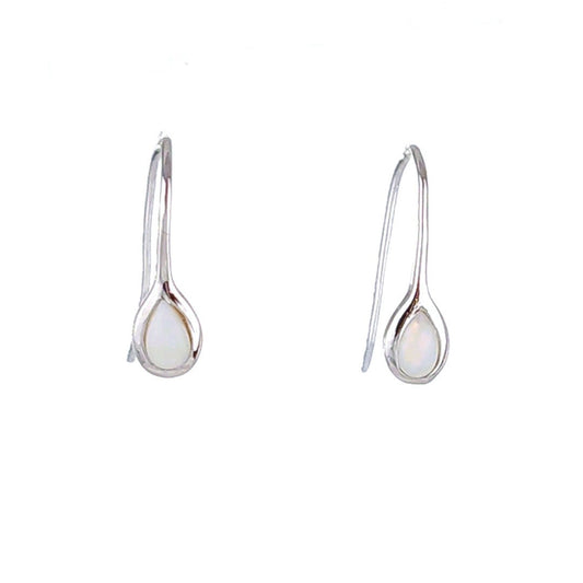 Dangle Opal Earrings