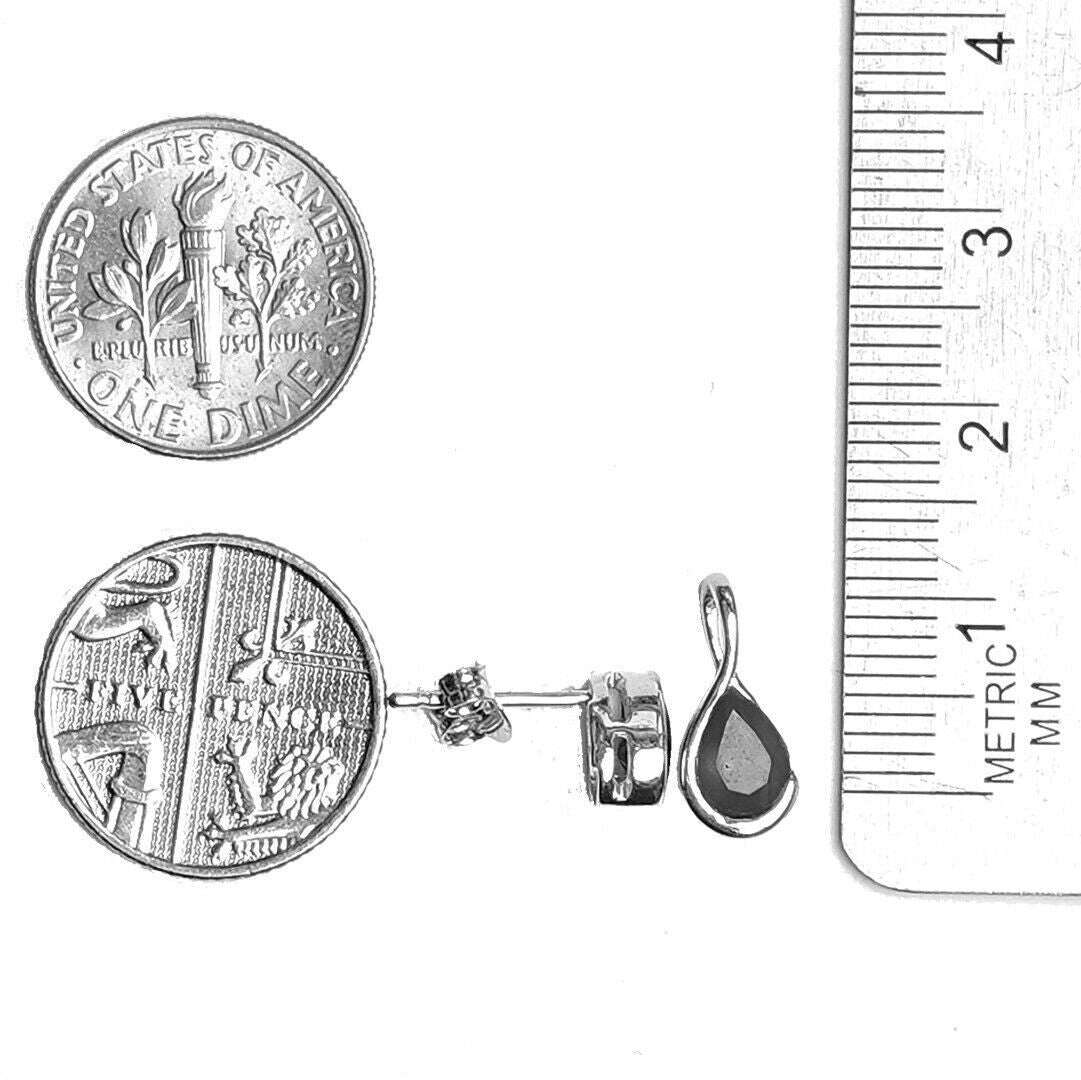 Amethyst Earrings Sterling Silver Studs Infinity Loop