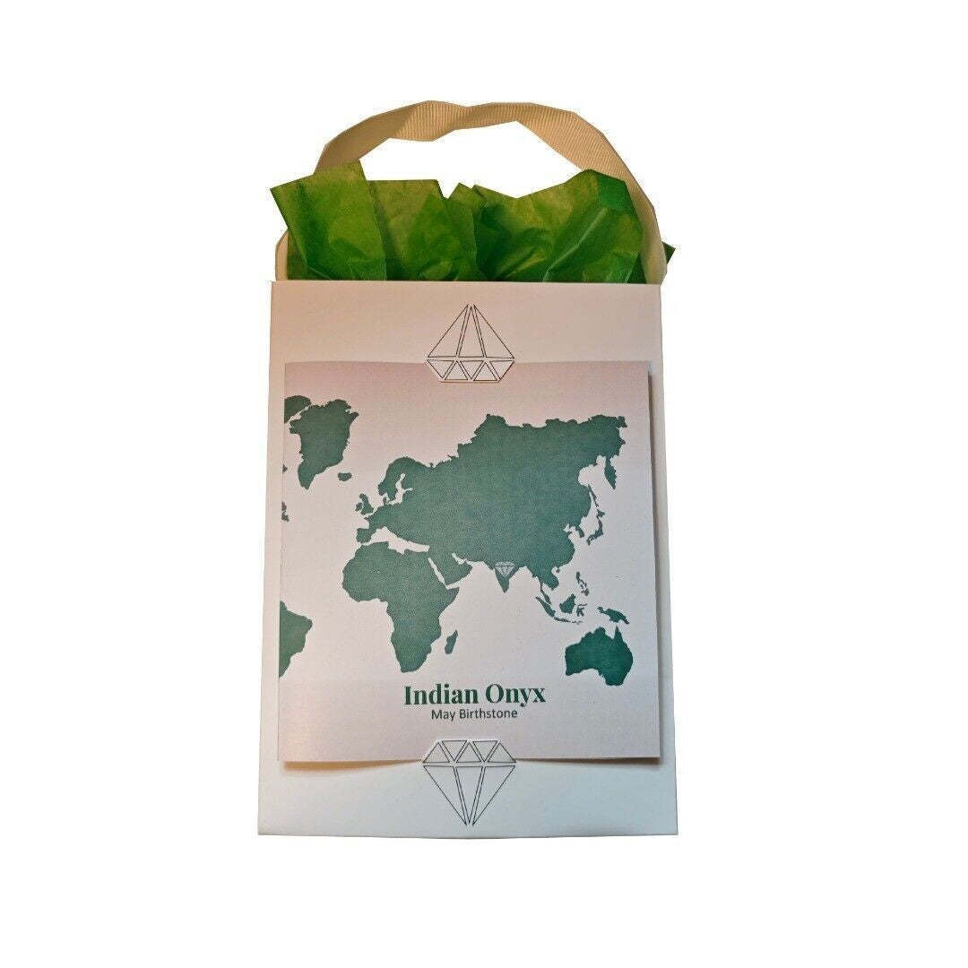 Green Necklace Sterling Silver Infinity Marquise