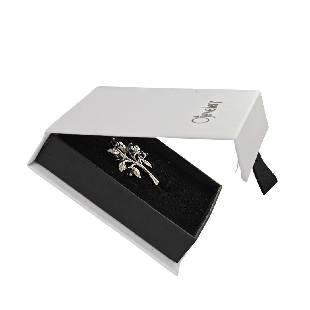 Sapphire Tree of Life Brooch