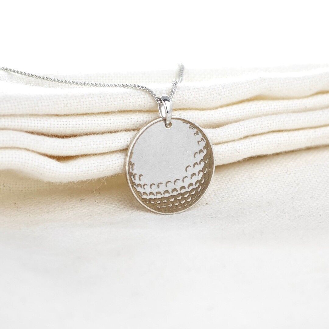Sterling Silver Disc Necklace