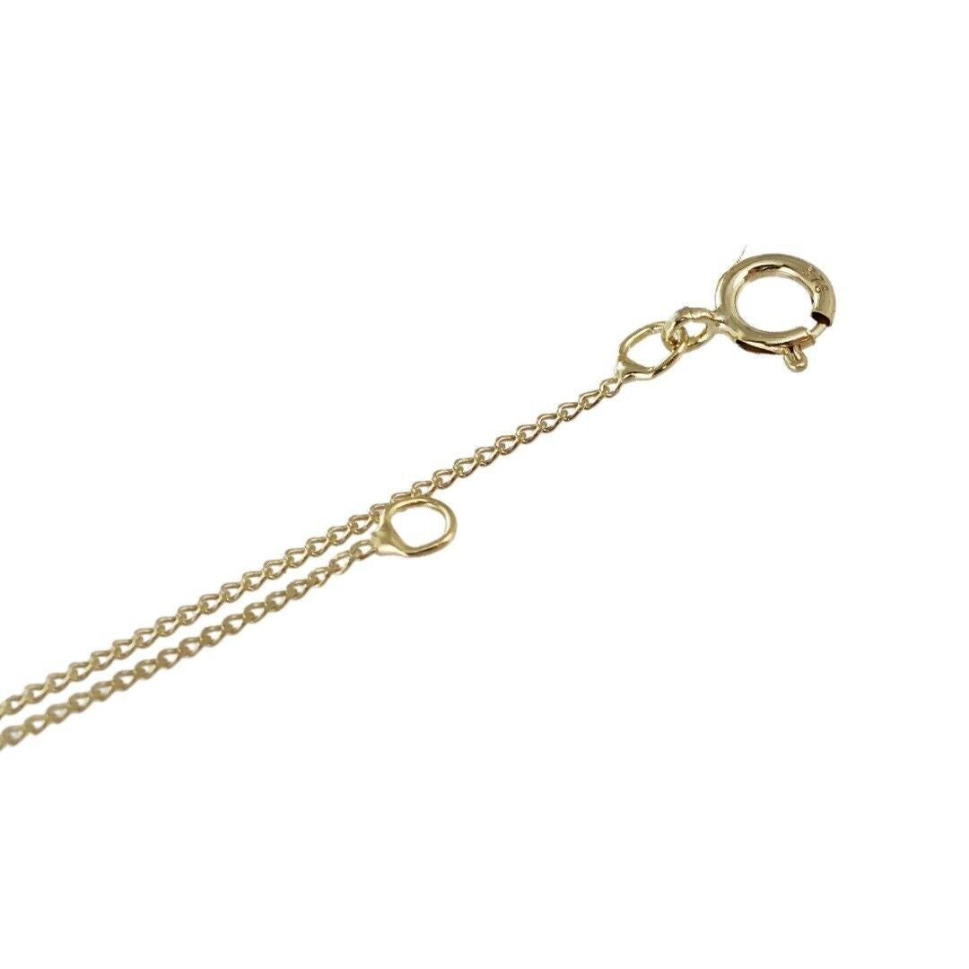 Sapphire Pear Necklace