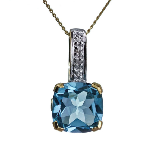 Topaz Necklace in Gold – Perfect Gift for Her