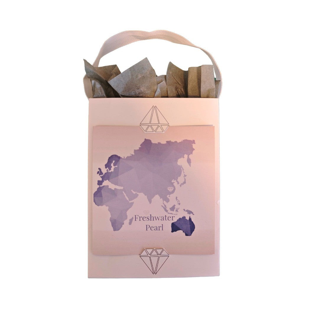 9ct Pearl Necklace 10mm Ivory Teardrop Pendant