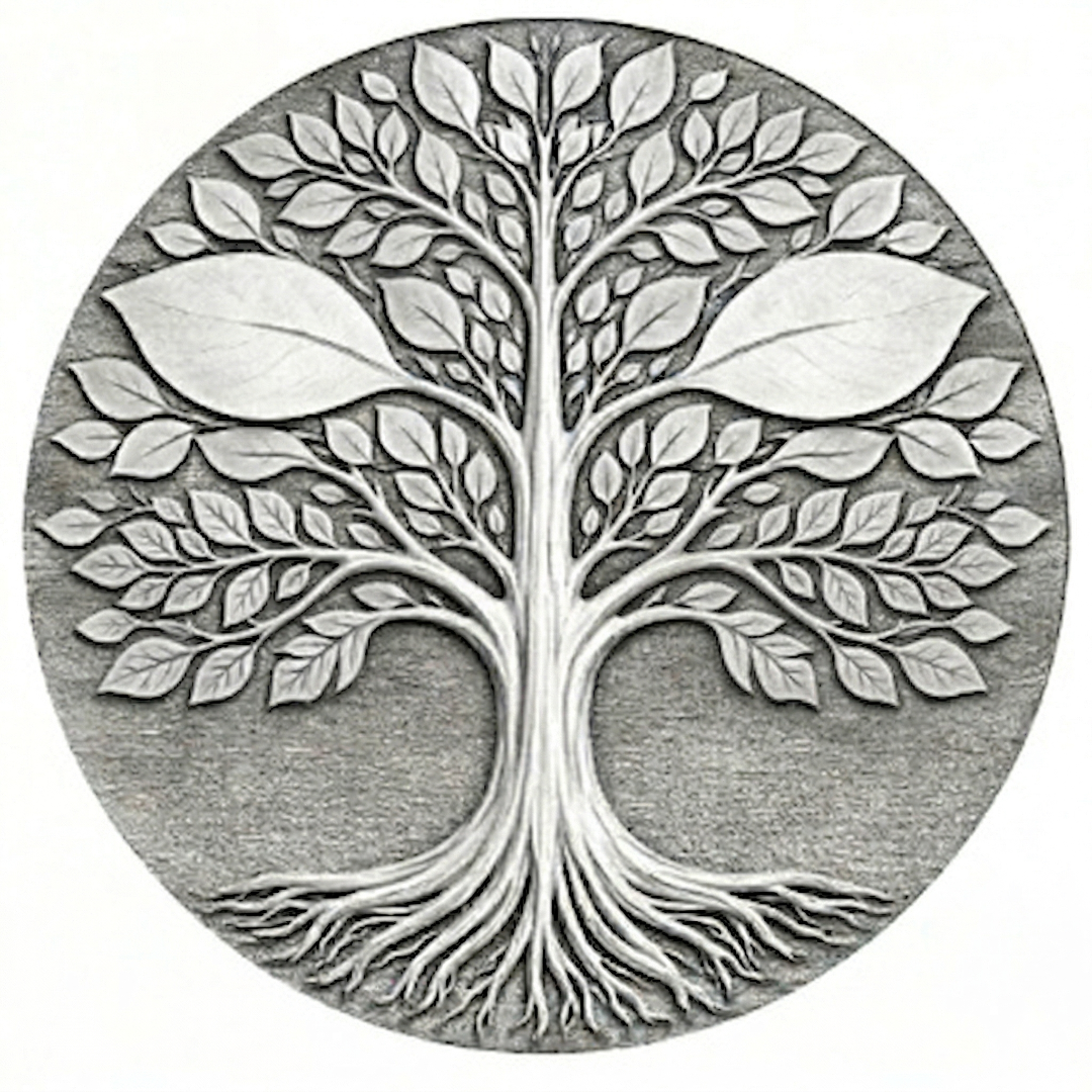 Sterling Silver Family Tree Necklace