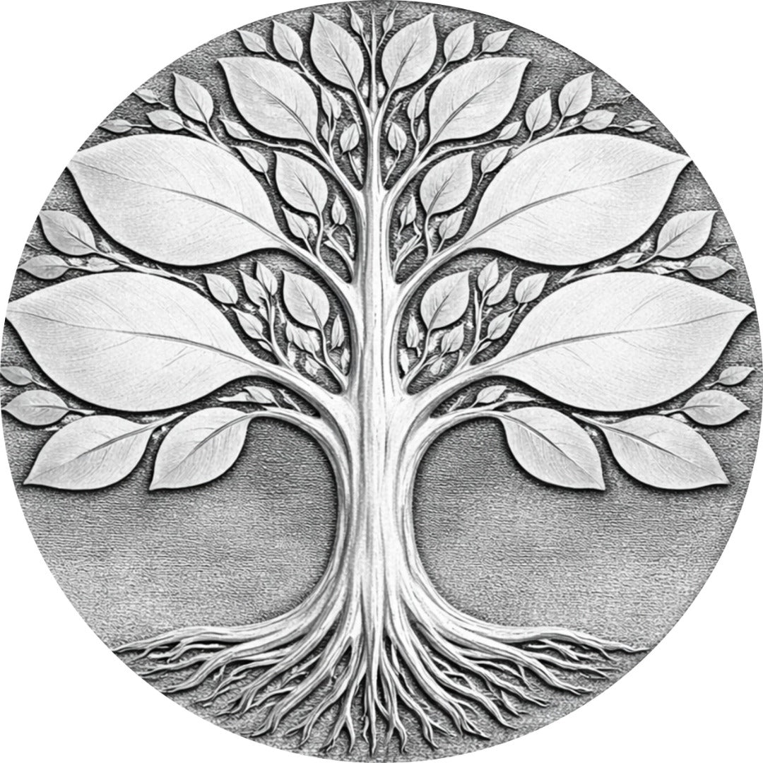 Sterling Silver Family Tree Necklace