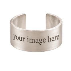 Custom Engraved Ear Cuff, Personalised Silver Ear Cuff, Handcrafted in the UK