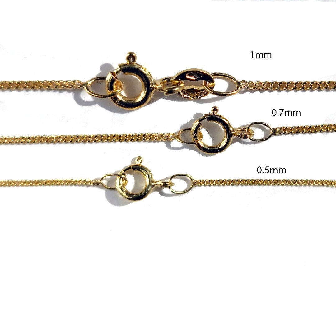 Ruby Diamond Loop Necklace in 9ct Gold