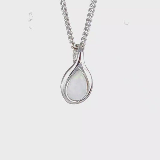 White Opal Necklace