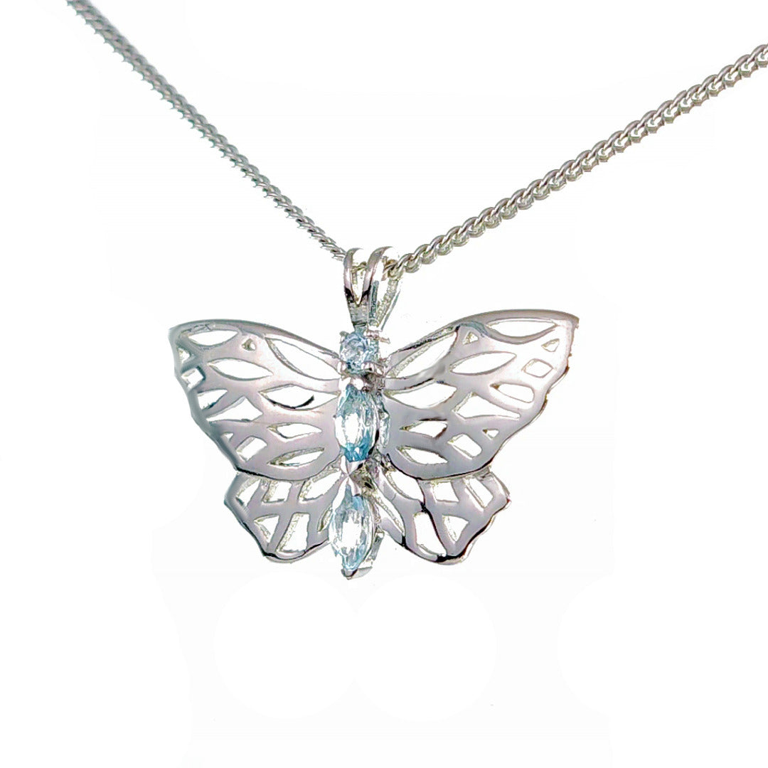 Topaz Necklace in – Handcrafted Natural Gemstone
