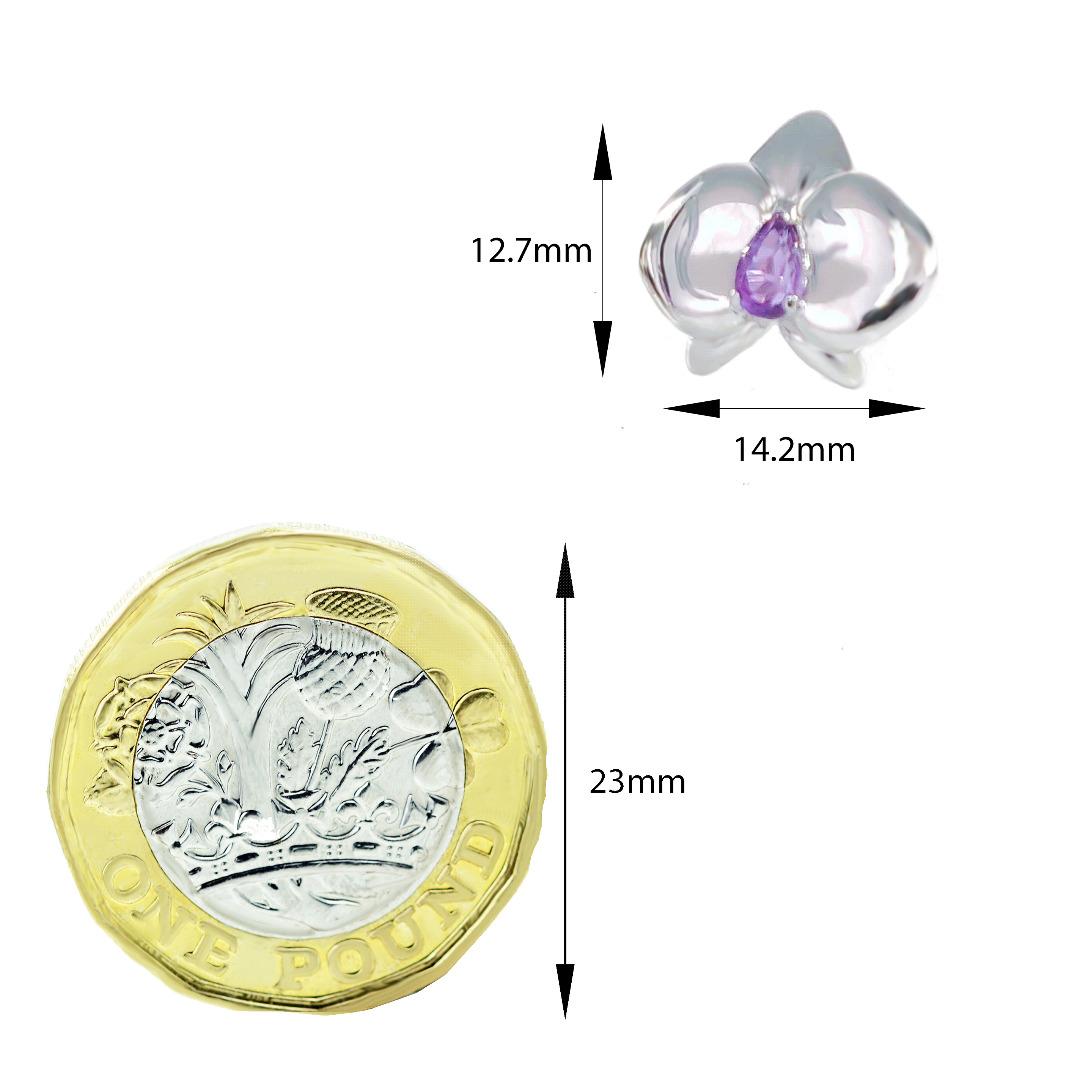 Amethyst Earrings in Sterling Silver – Perfect Gift for Her