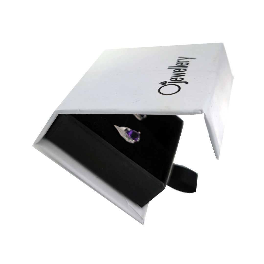 Amethyst Earrings in Sterling Silver – Perfect Gift for Her