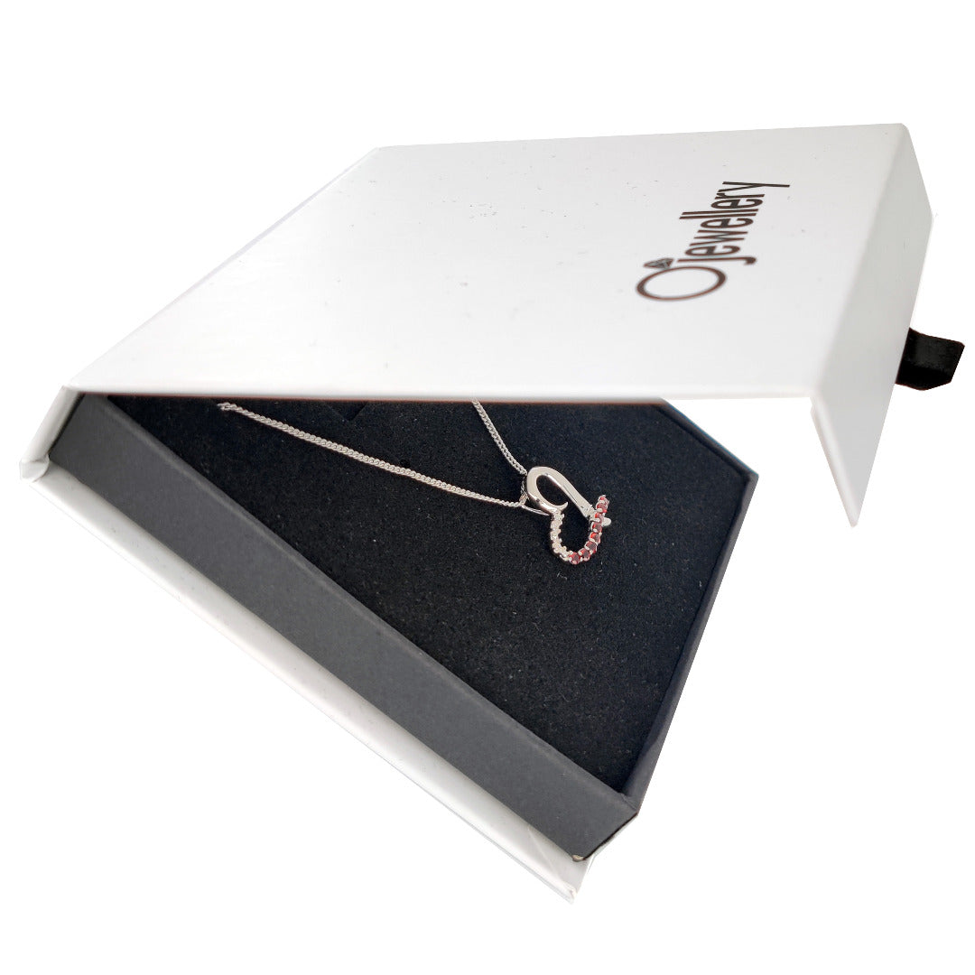 Garnet Jewellery in Sterling Silver – Perfect Gift for Her