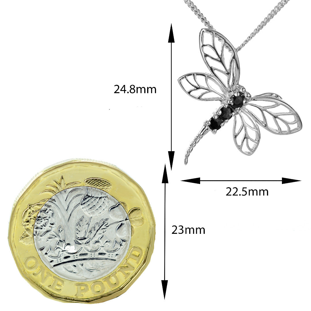 Citrine Necklace in Sterling Silver – Presented in Gift-Ready Packaging