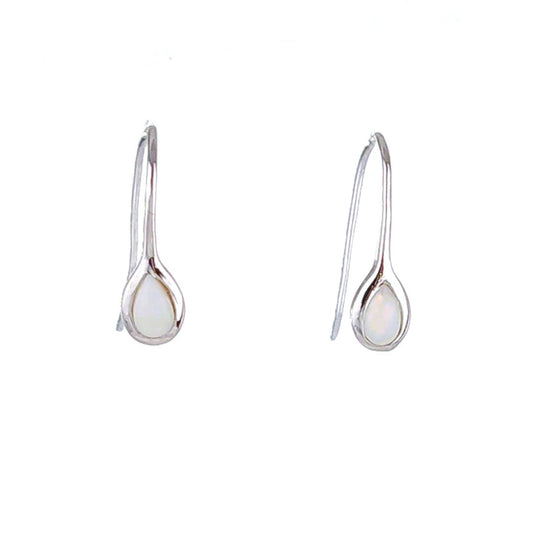 Dangle Opal Earrings