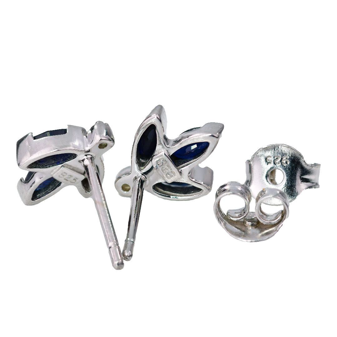 Sapphire Necklace in Sterling Silver – Presented in Gift-Ready Packaging