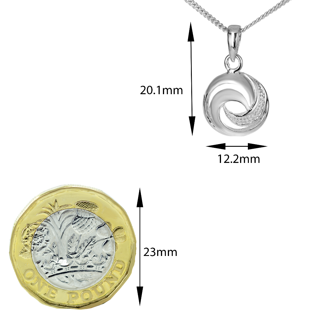 Necklace in Sterling Silver – Handcrafted Natural Gemstone