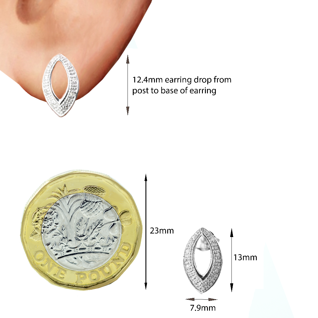 Earrings in Sterling Silver – Presented in Gift-Ready Packaging