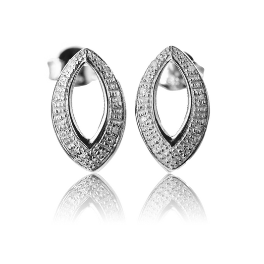 Earrings in Sterling Silver – Handcrafted Natural Gemstone
