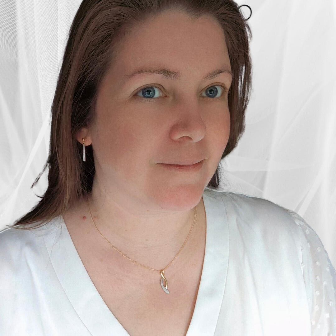 Necklace in Sterling Silver – Handcrafted Natural Gemstone